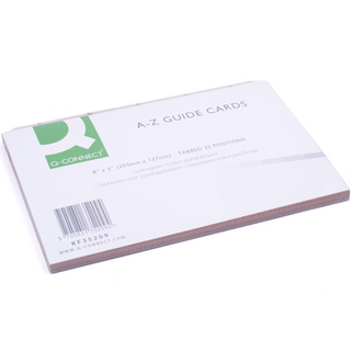 A-Z Index Cards