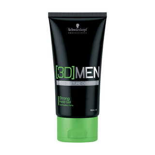 Schwarzkopf 3D Men Hold Texture Definition Strong Hold Gel